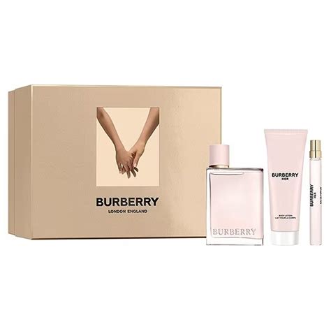 burberry perfume set for her|burberry her perfume 3.3 oz.